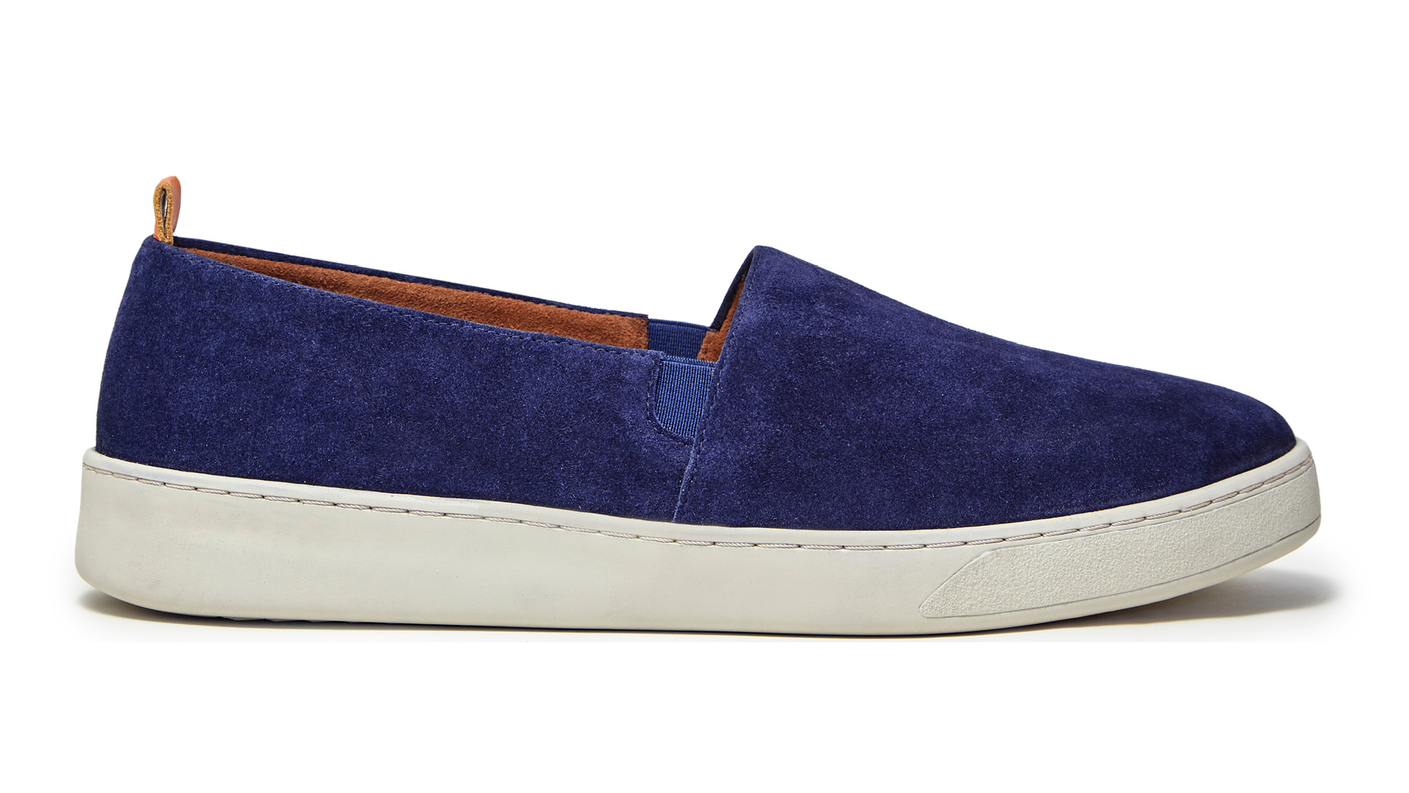 mens suede slip on trainers