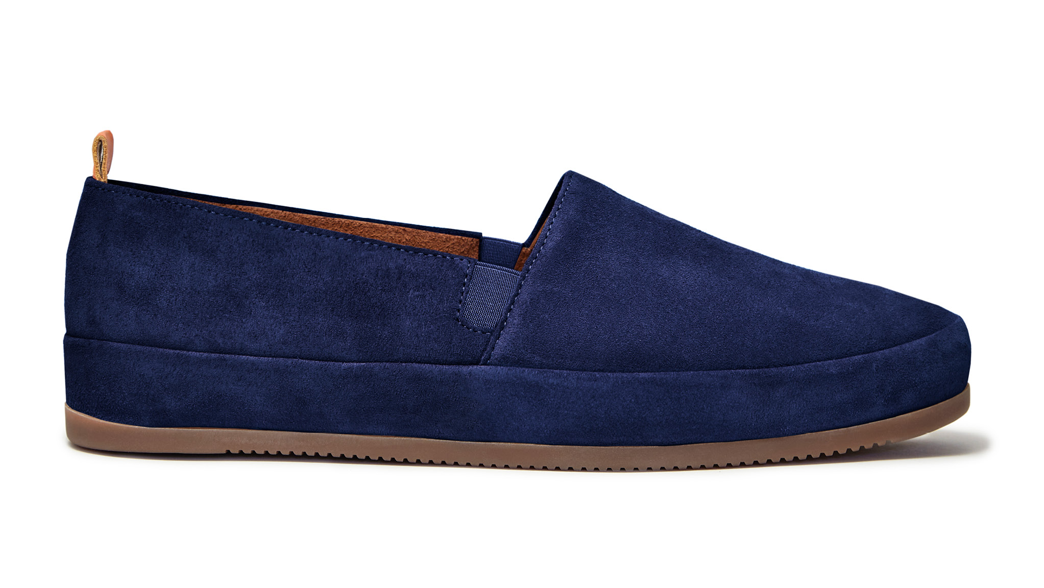 Navy Loafer for Men | MULO shoes | Luxurious Italian Suede Leather