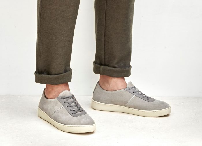 grey suede sneakers mens