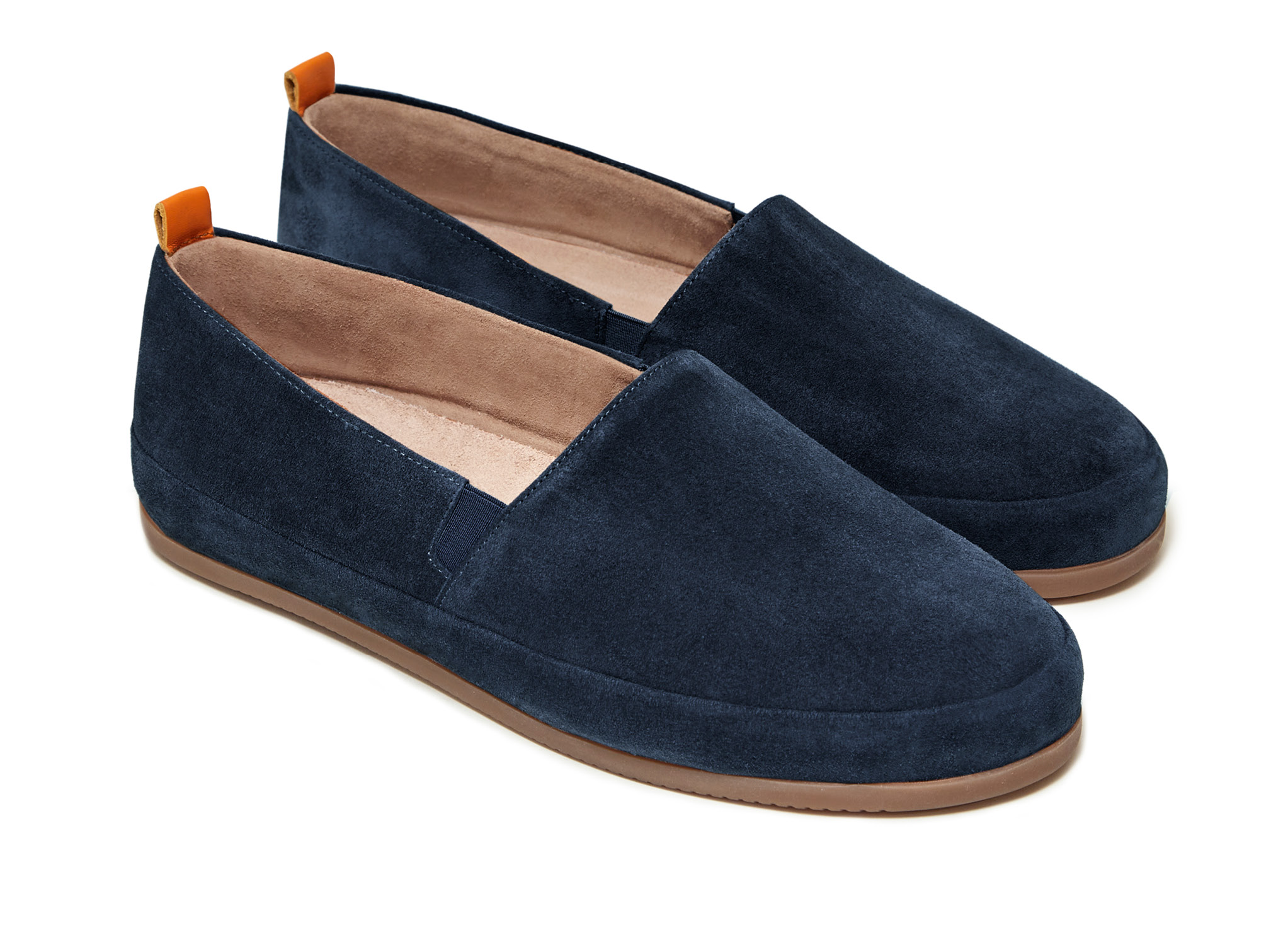 shuttle Kakadu Bygger Navy Loafer for Men | MULO shoes | Luxurious Italian Suede Leather