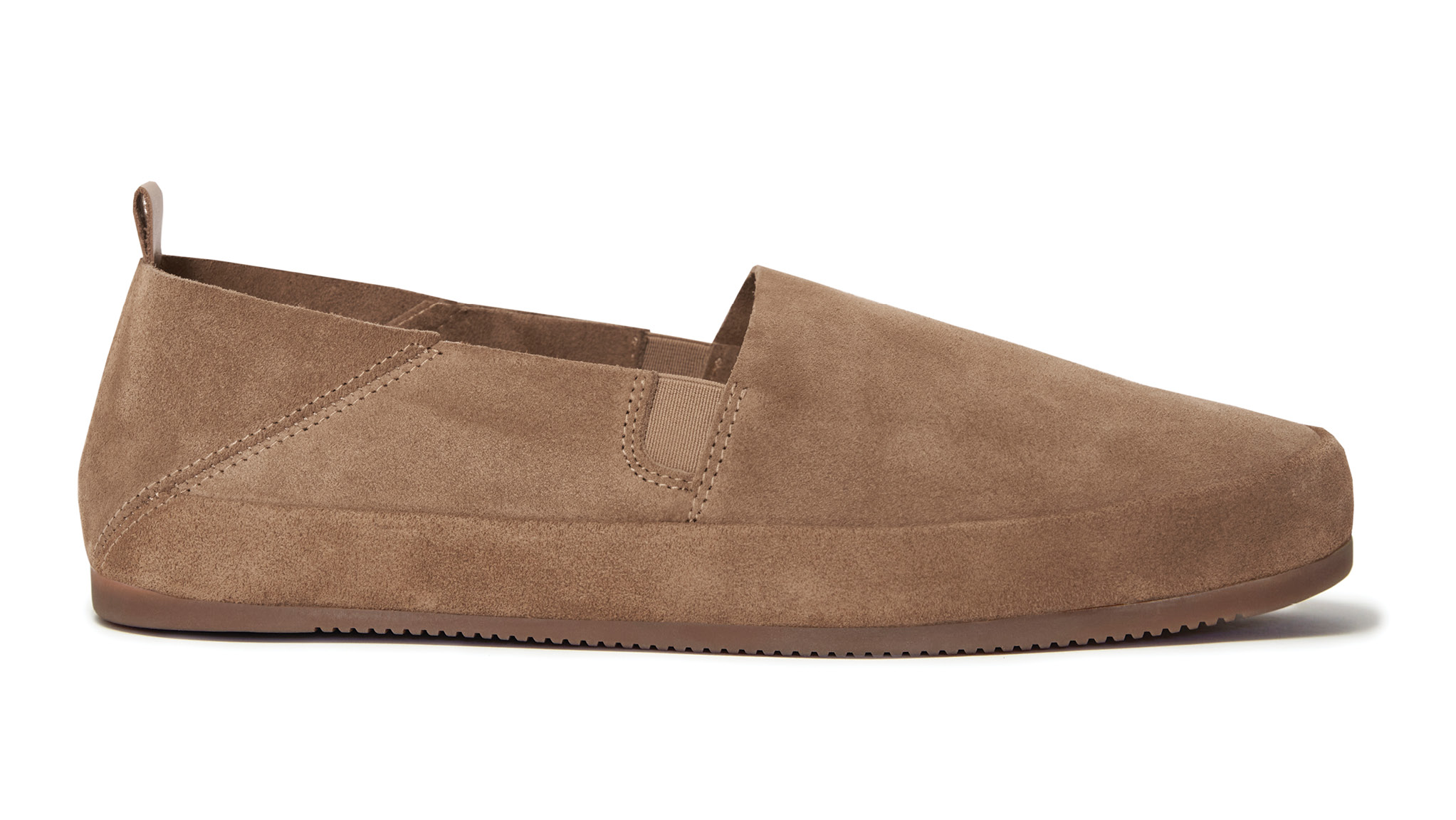 Men's Travel Loafers in Light Suede