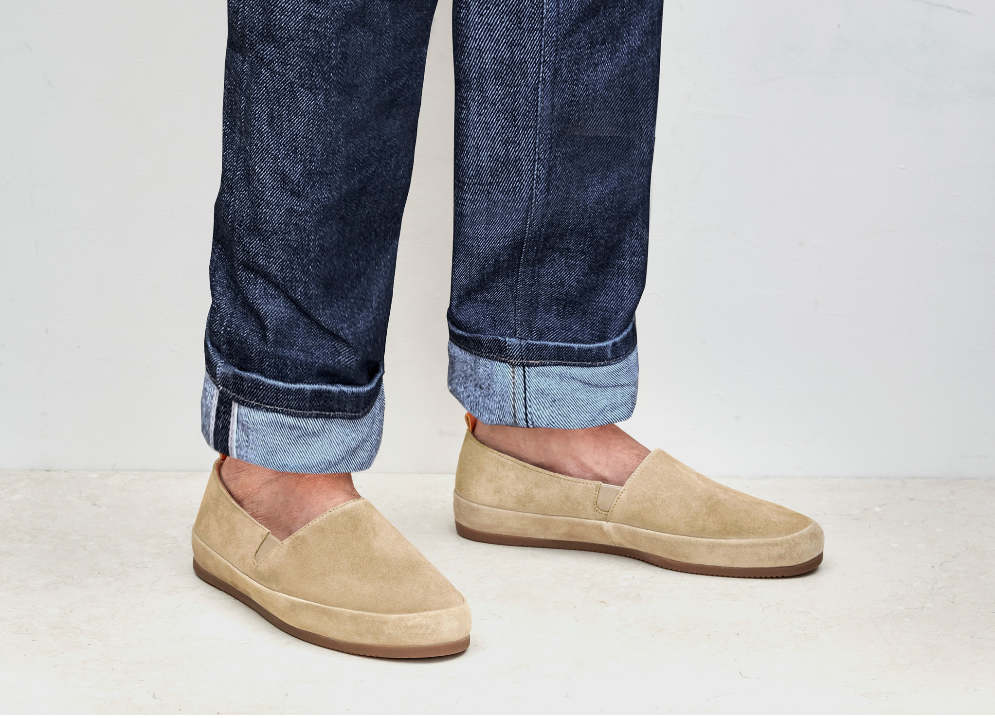mens leather tan loafers
